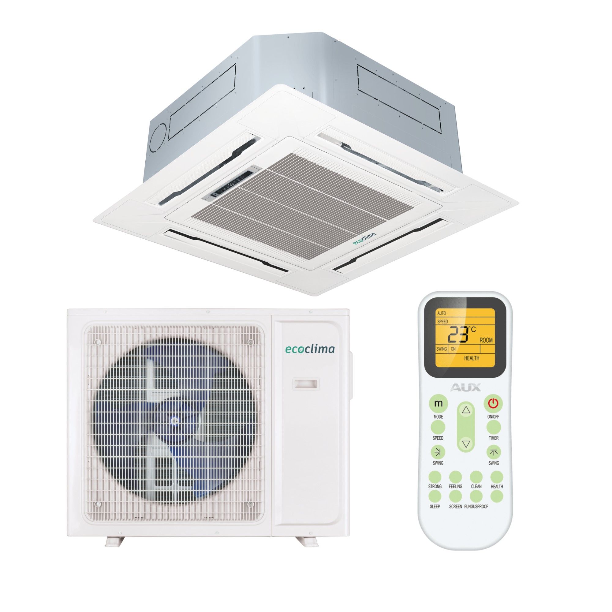 Кассетный кондиционер ECLCA-H36/5R1С и ECL-H36/5R1C(U) Ecoclima фото-1