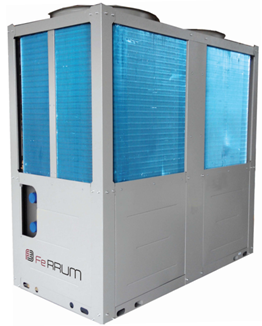 Модульный чиллер с воздушным охлаждением Ferrum FMC33RAH1 фото-1