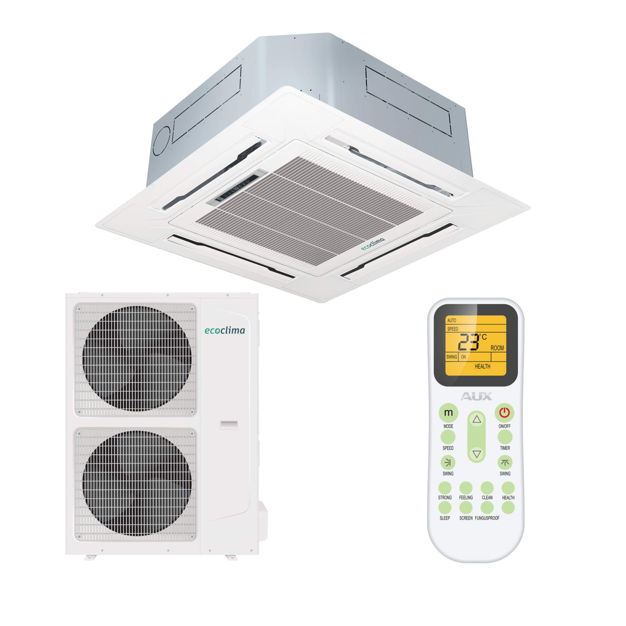 Кассетный кондиционер ECLCA-H60/5R1С и ECL-H60/5R1C(U) Ecoclima фото-1