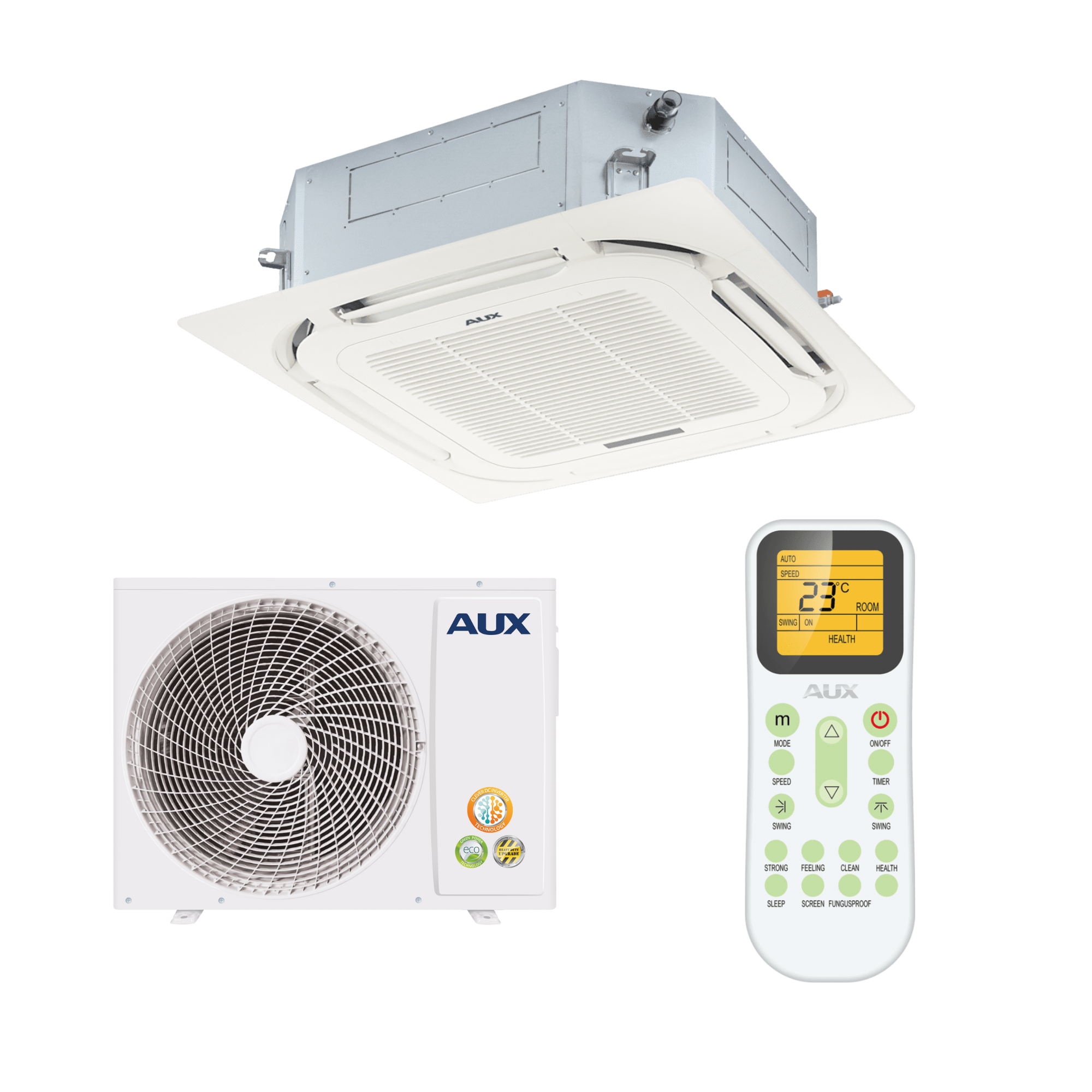 Кассетный кондиционер ALCA-H12/4DR2А и AL-H12/4DR2A(U) AUX фото-1